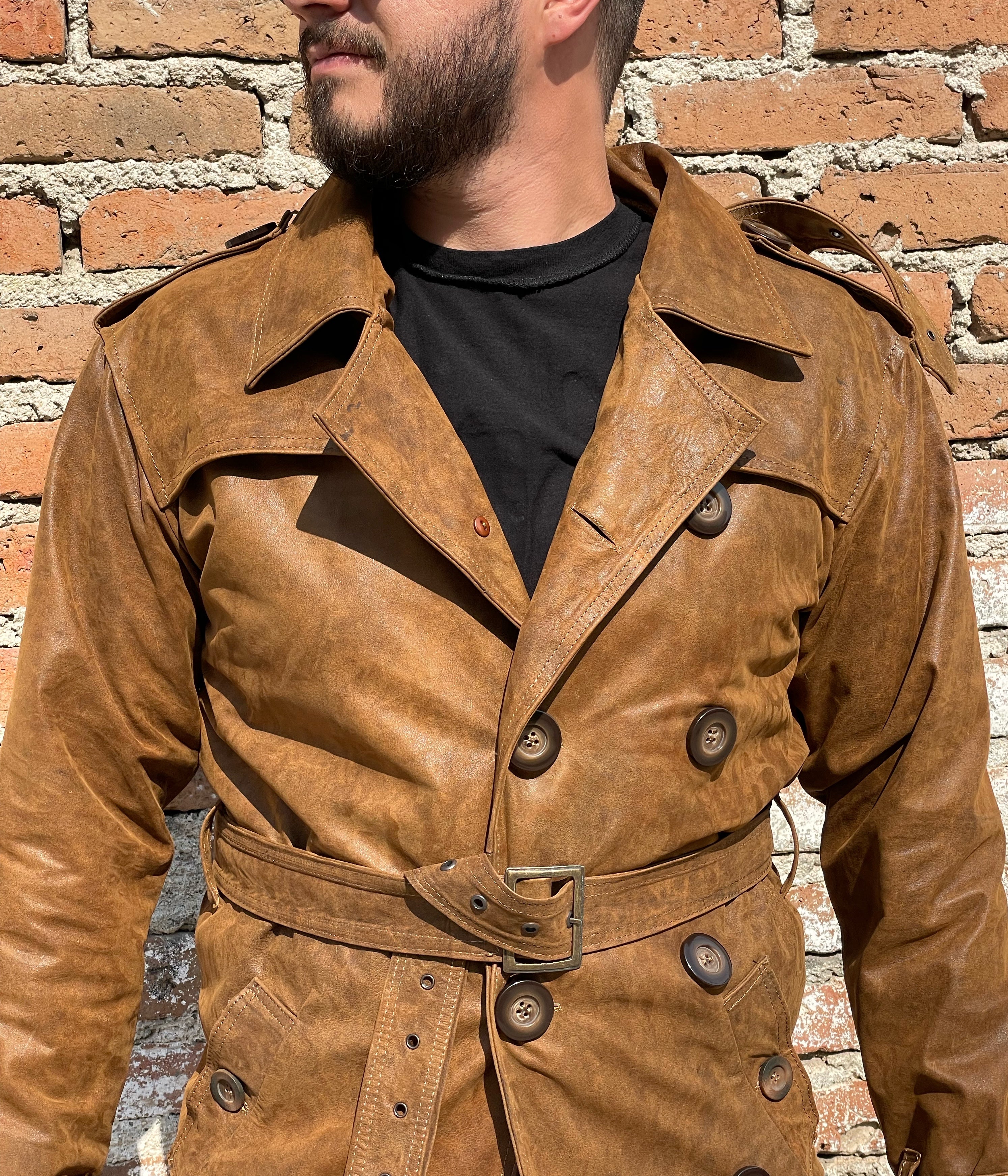 Biker coat oro viejo - Image 7