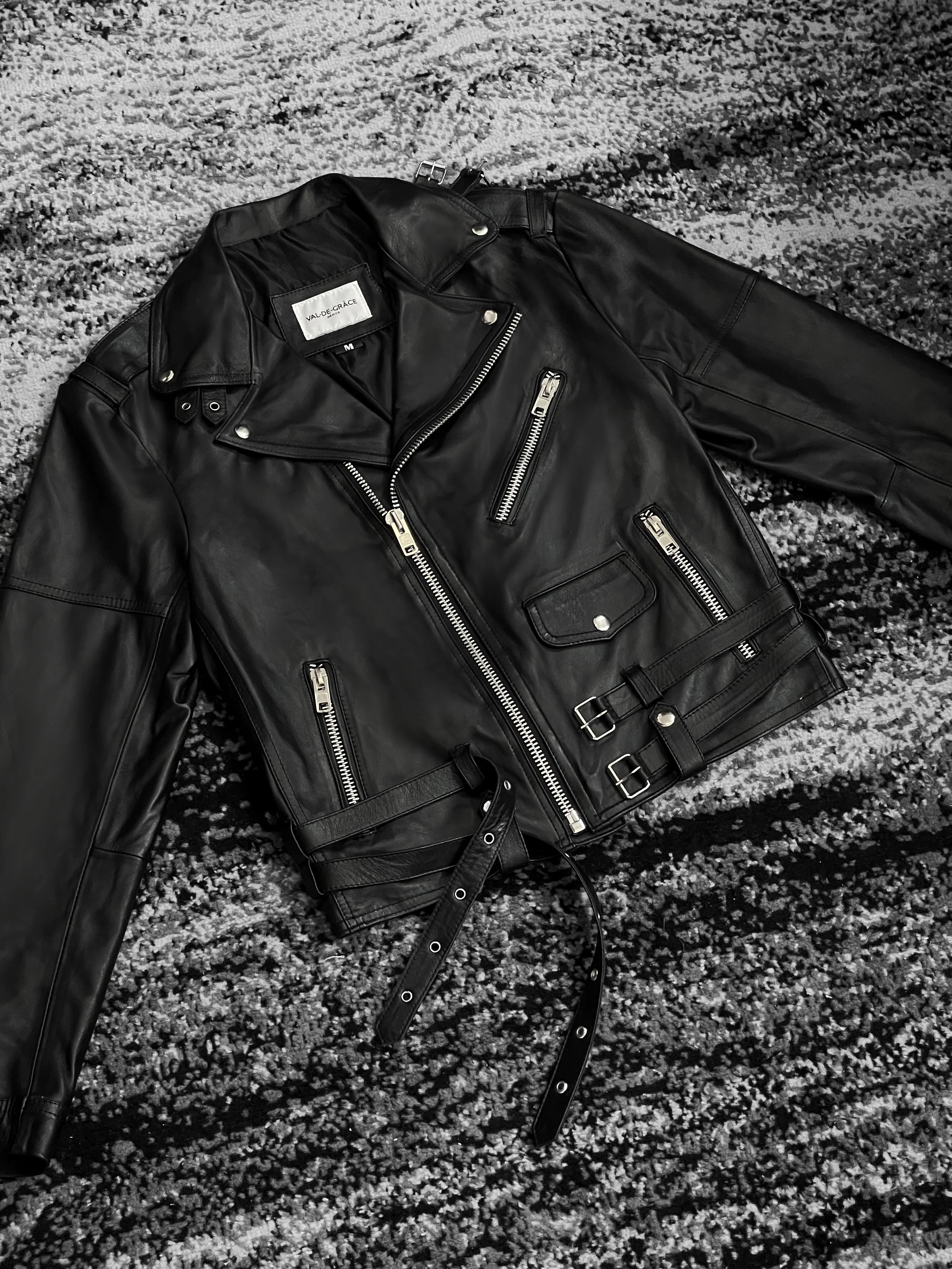 Biker no.3 darkest black - Image 5